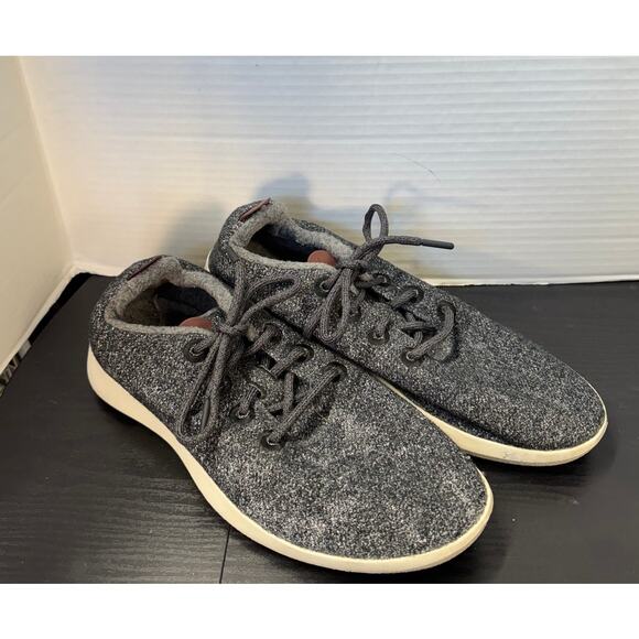 Allbirds Men’s Wool Runner Mizzle Sneakers Light Heather Gray Sz 12 - Picture 1 of 8